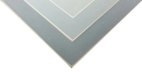 Arkusz z gąbki gumowej, Półprzezroczysty, 1.2g/cm³, 600mm x 600mm x 1.5mm, RS PRO