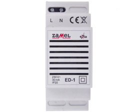 Dzwonek przyzywowy 230V AC 85dB IP20 ED-1 EXT10000025
