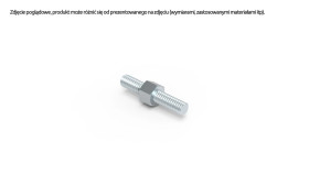 Łącznik prosty do mocowania uchwytu drążka do drążka izolacyjnego M 16mm cynowany 81.2 OC /98100201/