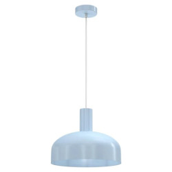 Lampa wisząca VISBY BŁĘKITNY 1xE27 MLP1556 Milagro