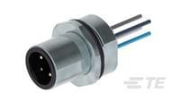 Złącza okrągłe 5-pinowe M12, panelowe Wtyczka TE Connectivity