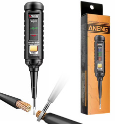 TESTER NAPIĘCIA ANENG B15 24-250V AC indukcyjny sygnalizacja LED i BUZZER