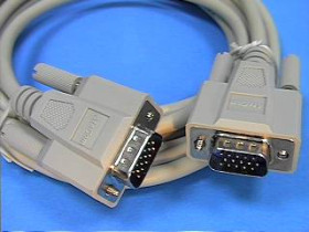 Kabel VGA wtyk - wtyk 1.8m 1080p