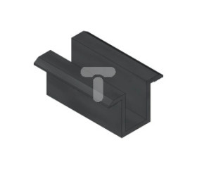 Klema środkowa czarna K-05-CZ