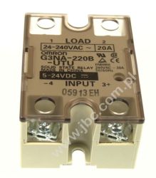 G3NA-220B-UTU DC5-24 Przekaźnik SSR nap. wejściowe 5-24VDC, napięcie robocze 24-240 VAC, prąd 20A, OMRON, G3NA220BUTUDC524