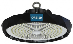 Oprawa High Bay ORBI10 120W 160W 200W 200lm/w CRI80 4500K 90stopni DIP-SWITCH IP65 DALI 5 lat gwarancji