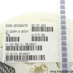 SMCJ40CA Transil Diode 40V 1200W SMD-SMC GSE