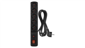 Listwa Przeciwprzepięciowa Emos (Acar) F5 5 Gniazd 1,5M Czar Emos P53871