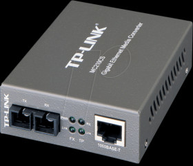 MC210CS 1000BaseTX&gt;1000Base FX single mode converter