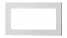 SONATA Ramka 2 podwójna do gniazda brytyjskiego biały R-2RBS/00 OSPEL