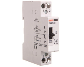 Stycznik modułowy z dźwignią do sterowania ręcznego 20A 1Z 1R cewka 220-230 VAC/DC CNM2011220