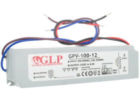 Zasilacz GPV 100W 12V DC ip67 gpv-100-12 led glp