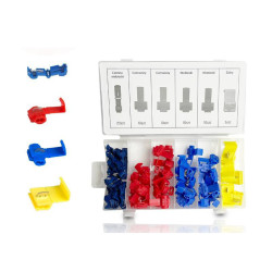 Zestaw Szybkozłączy Kablowych Zaciskanych 0,5-6mm 65 Sztuk