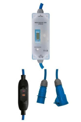 Mobilny licznik prądu przemiennego, MID - WSZ155CEE-16A+PRCD MID