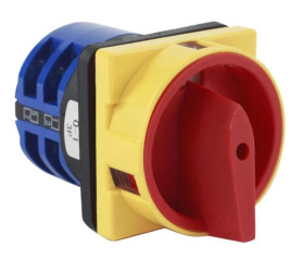 Łącznik krzywkowy 0-1 16A 3P tablicowy na kłódkę IP65 / LW16 0-1 3P TRG