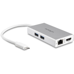 StarTech.com DKT30CHPDW USB-C Multiport Adapter - USB-C Travel Docking Station