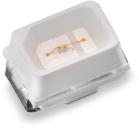 LED, SMD, 5050, Ø 4 mm, yellow, 590 nm, 2.05 to 2.4 cd, 120°, 150505YS73300