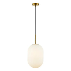Lampa wisząca ALIAS GOLD 1xE14 fi 240 ML0318 Milagro