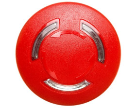 Przycisk bezpieczeństwa podświetlany 22mm metal czerwony 40mm odbl. przez obrót IP69k SIRIUS ACT 3SU1051-1HB20-0AA0