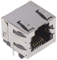 Złącze RJ11 Żeński Złącze RJ11 Przewlekany Molex, 90° 6P6C-żyłowe