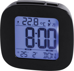 Budzik Hama 00186373, czarny