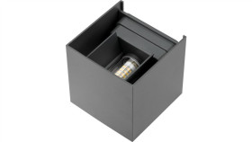 Kinkiet Elewacyjny G9 Led Antracyt Góra/Dół Z Regulowanym Kątem Świecenia Kira