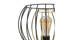 Kinkiet Ścienny Lautaro Kolor Czarny Do Salonu, Zintegrowany Led 3W 3000K -...