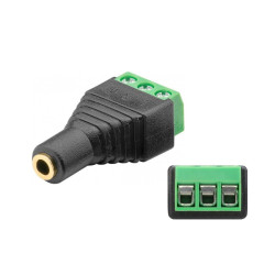 Gniazdo mini jack 3,5mm TRS 3-pin żeńskie