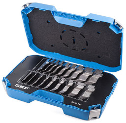 Zestaw podkładek regulacyjnych SKF grubość 0.05 mm, 0.1 mm, 0.2 mm, 0.25 mm, 0.4 mm, 0.5 mm, 0.7 mm, 1 mm, 2 mm Stal