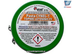 Pasta CYNEL-1 topnik lutowniczy 40g