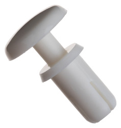 Nit średnica 4mm Nylon Zatrzaskowy średnica otworu 4.2mm długość 7mm Spinka