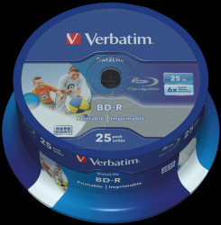 43811 Blu-ray Disc/25 GB/printable/spindle of 25
