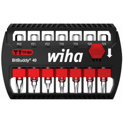 Wiha 42117 BitBuddy&#xAE; TY Bit Set, 7 Piece