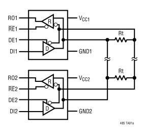 Low Power RS485 Interface Transceiver