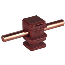 Wspornik DEHNsnap wys. 16mm M6 tworzywo brązowy 204007