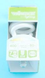 MINI T2 SPIRAL 7W E-14 LAE-2B3E 240V