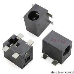 Złącze JACK 2.5/5.5mm 046167MB SMD SUYIN