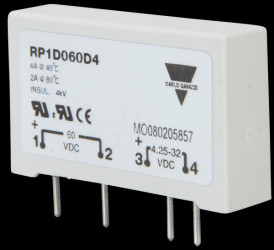 RP1A48D5 Semiconductor relay, 1-pin, SIL housing, 5 A, 480 V AC