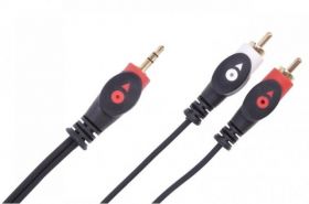 PRZEWOD JACK 2*RCA 3M CABLETEC