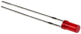 L-424 IDT LED czerwona cylindryczna; 3mm