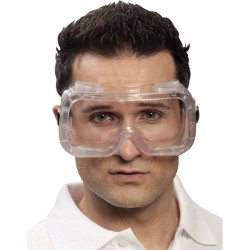 Ekastu 277 382 BASIC Safety Goggles BlaC.K/White EN 166-1 DIN 166-1