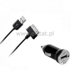 Ładowarka samochodowa USB + kabel Galaxy Tab