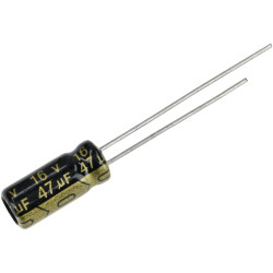 Suntan TS13DE1C470MSB030R 47uF 16V &#x2B;/-20% &#xA0;5*11mm P:2mm Radial Alum Elec Cap