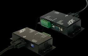 EX-1335HMV USB 2.0 converter, USB-B to RS-422/485, metal