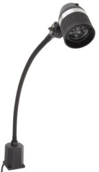Lampa przemysłowa 3 W, zasięg 520mm Ramię elastyczne Typ G, brytyjskie BS1363, RS PRO