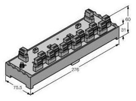 Moduł dystrybutora Turck JRBS-40SC-12R/EX 6611463 1 szt.