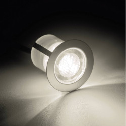 Brilliant G03093/82 Cosa 30 LED Recessed Lights 10-Piece Set Stainless Steel