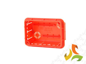 Puszka podtynkowa Pp/t 2 (76x116x50,5) biała pokrywa zaślepka tekturowa IP40 11.2 ELEKTRO-PLAST