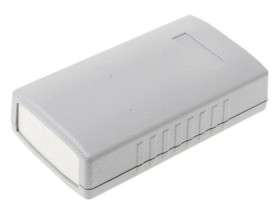 Obudowa urządzeń elektronicznych IP54, ABS, Szary, 90 x 50 x 24mm, RS PRO