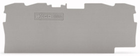 End/Intermediate plate for terminal block, 2004-1491